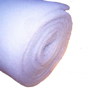 15 Metre Roll 475gsm 14oz Polyester Wadding - 69cm Roll Width