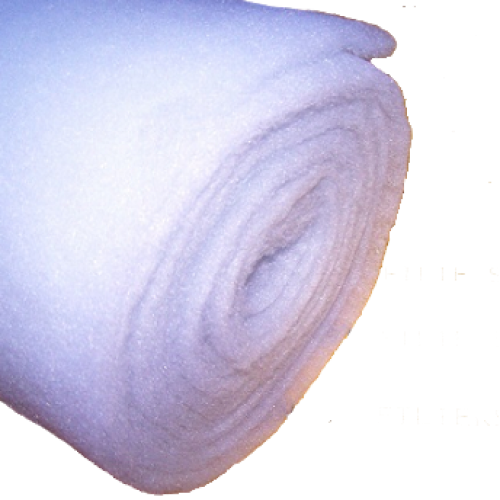 10 Metre Roll 70gsm 2oz Polyester Wadding - 69cm Roll Width